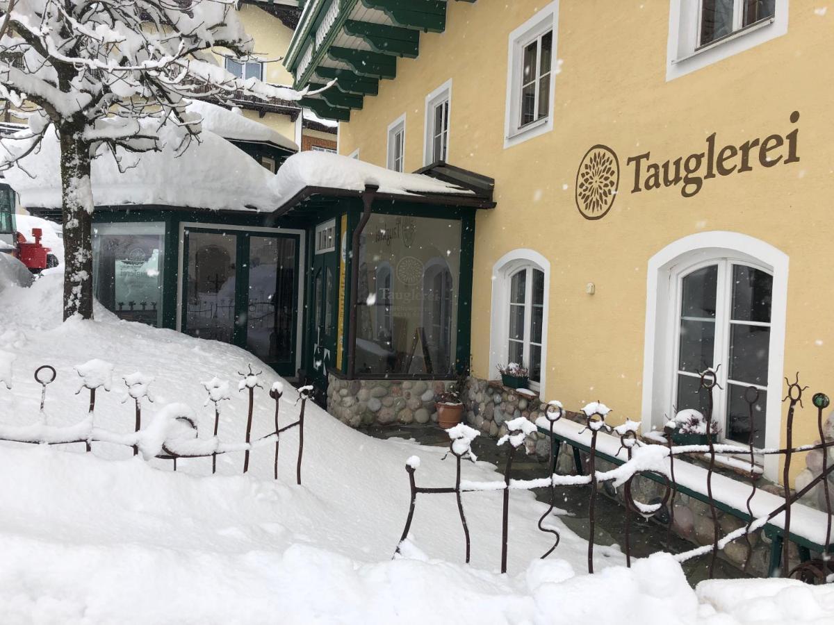Tauglerei Appartement Enzian In Den Zauberbergen Sankt Koloman Zewnętrze zdjęcie